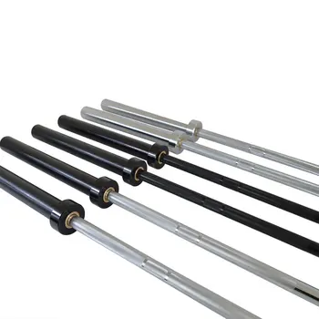 Hot Selling 2.2m Barbell Bar Black Color stainless steel 20kg bar For Weight Lifting barbell Curl Bar