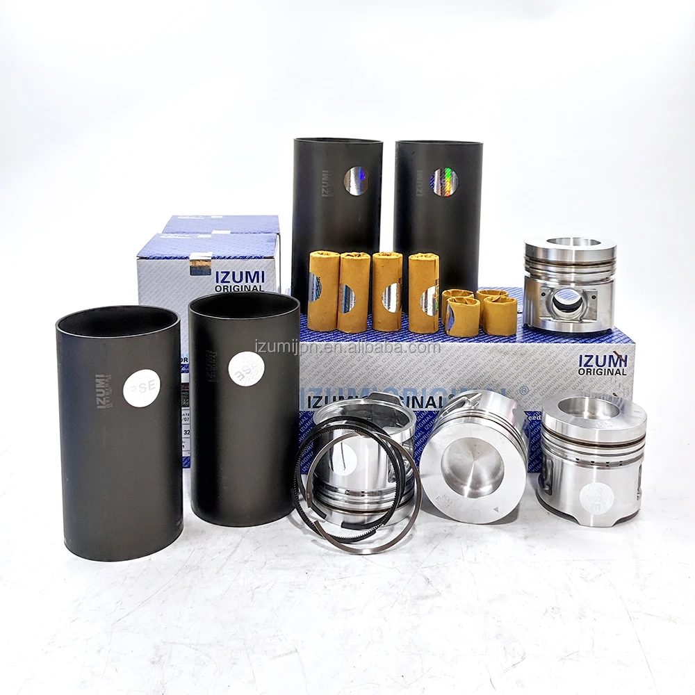 IZUMI ORIGINAL S4S ENGINE OVERHAUL KIT - S6S 3046 LINER KIT PISTON