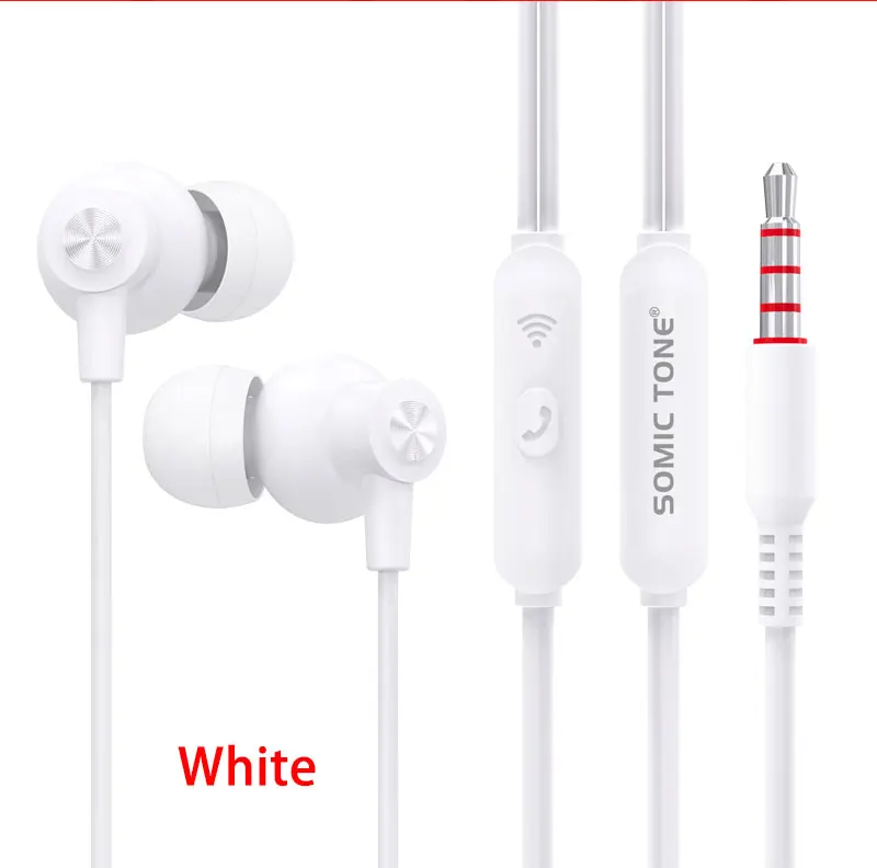3.5mm Wired Earbuds Earphones 