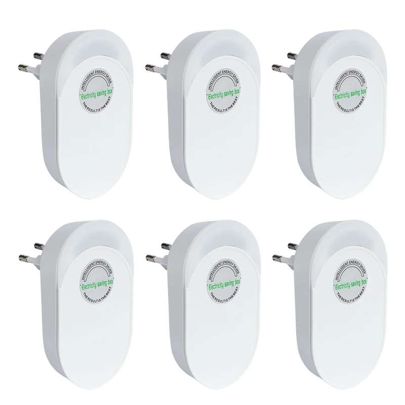 Smart Sleek Design Power Energy Saver Stable Voltage and Balance the Current with LED Lights to Indicate Operation Energy Saver