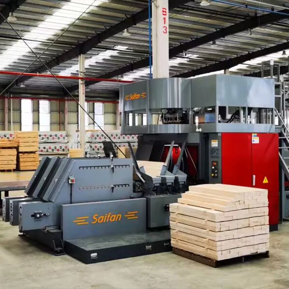 Saifan SF2000 Package Machine Epal Automatic CNC Wooden Pallet Mat Nailing Making Machine