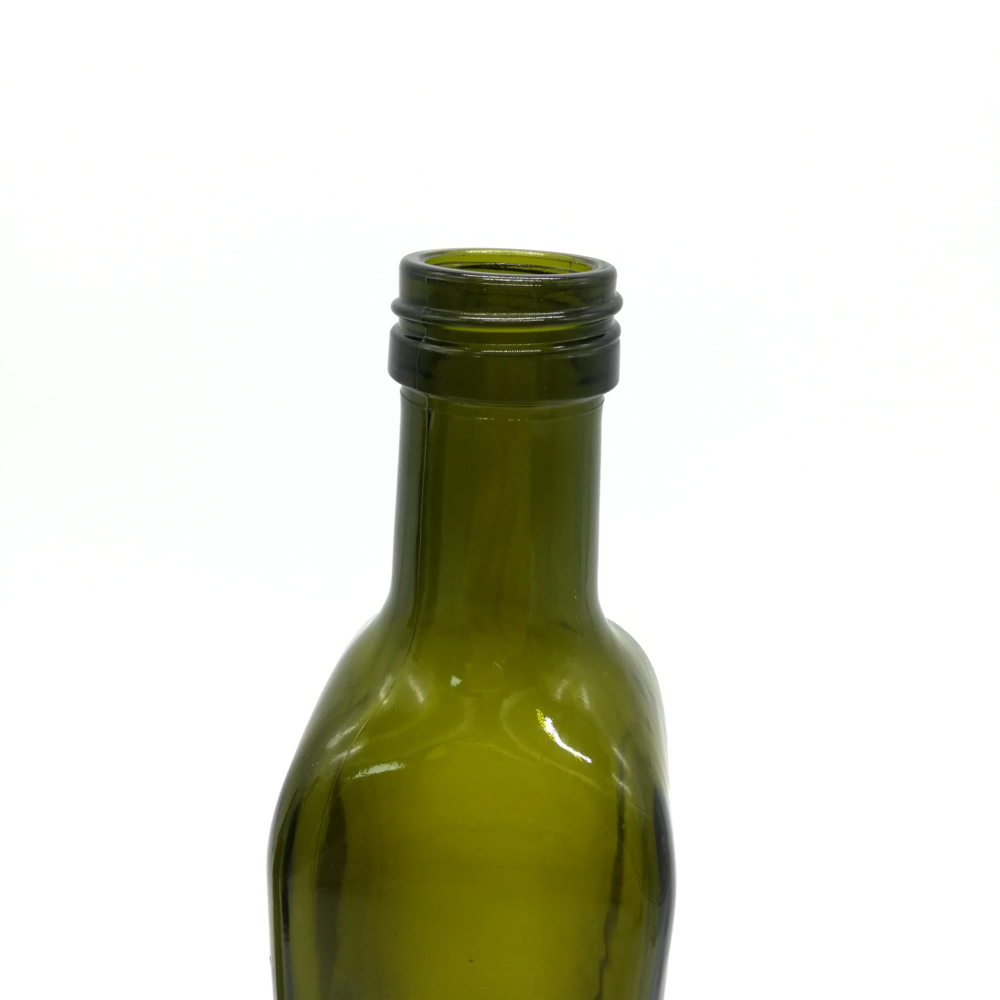 100ml 250ml 500ml 750ml clear Green square Olive Oil Glass Bottle with Plastic Cap or Aluminium Cap
