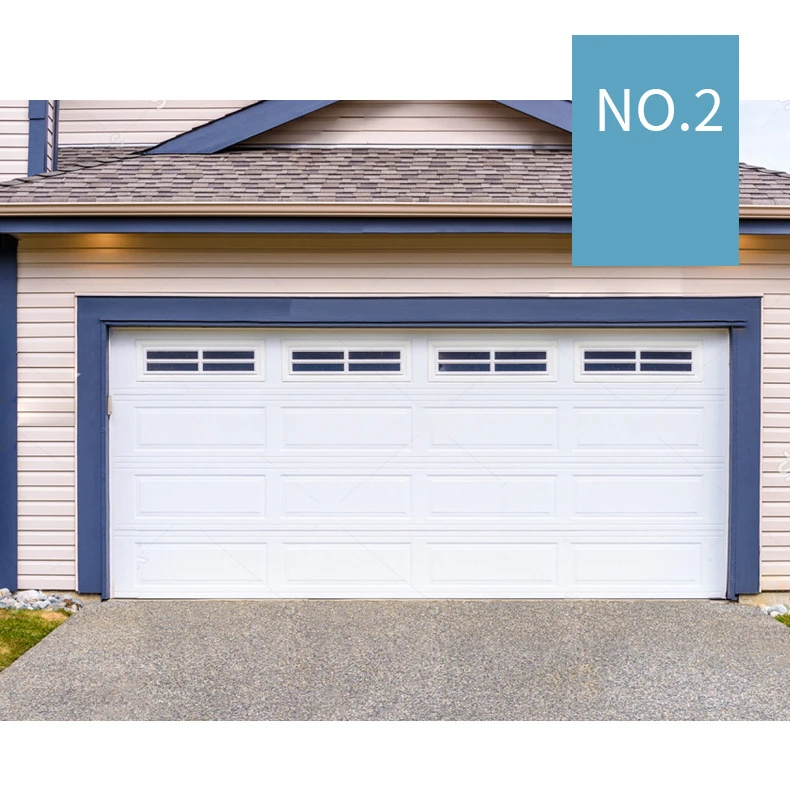 Flap garage door villa European style electric  remote control rolling gate automatic lifting door Mutually