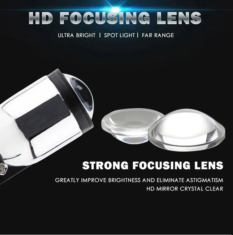 Суперъяркий светодиодный проектор H4 мини-объектив Y6D светодиодные фары лампы 36 Вт дальний и ближний свет