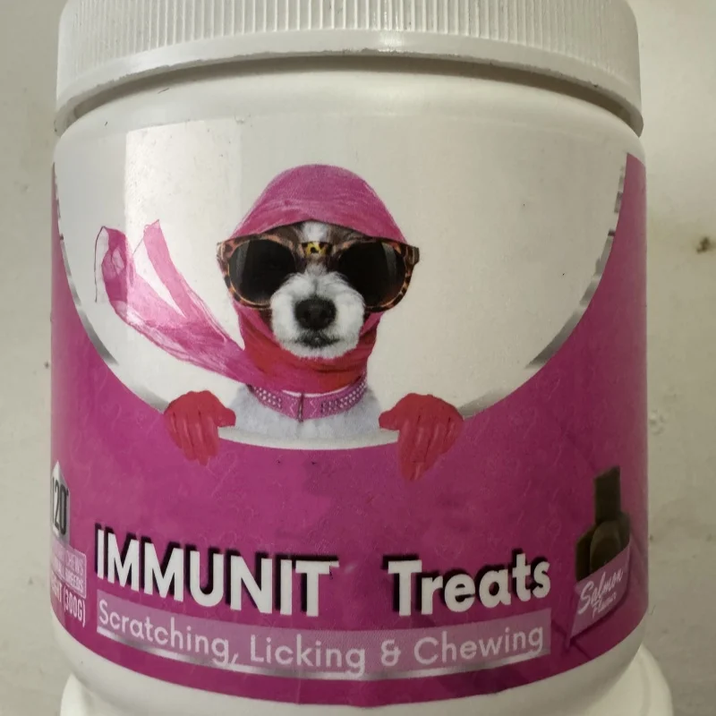 All-Itch Immunity Treats for Dogs - Soothe Itchy Paws, Eyes, Ears, Skin - Stop Itching, Licking, Scratching -
