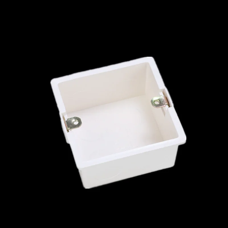 Wholesale PVC 86Type  Switch Socket Mount Box Electrical Square Wall Mounted Junction Box
