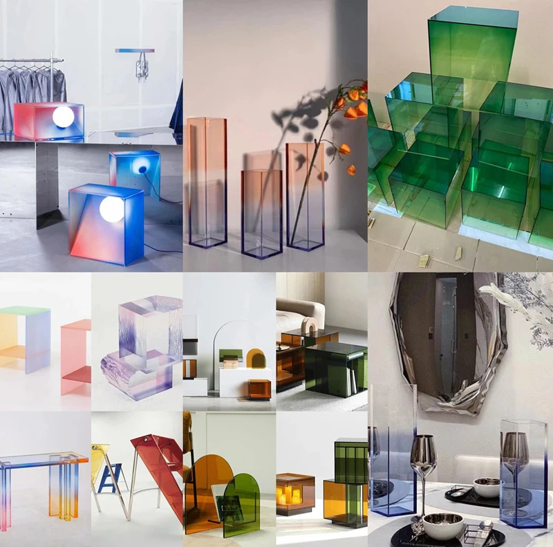 Customized Gradient Acrylic Sheet Customized Gradient Acrylic Sheet