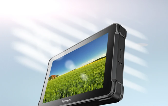 Industrial Wet Glove Touch Screen 10 Inch Linux Tablet PC with CAN Bus RJ45 RS232 RS485 GPIO for Agriculture Precision