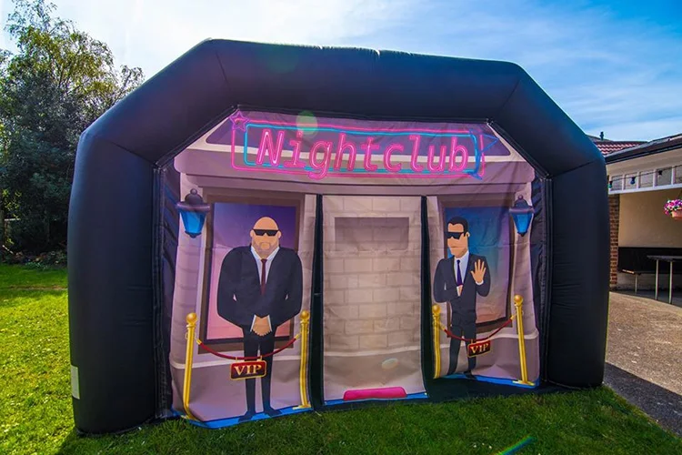 Outdoor Party Use Disco Inflatable Tent Lighted Night Club