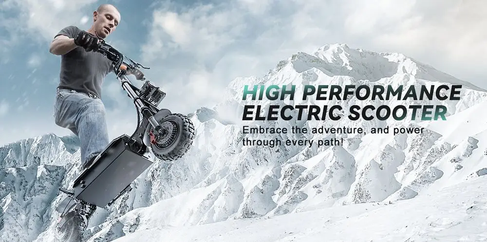 EU Stock 67.2V 38Ah 2800W*2 80km/h FENGQS GT8 PRO Electric Scooter 11 inch Tires Hydraulic Disc Brakes With 90km Range
