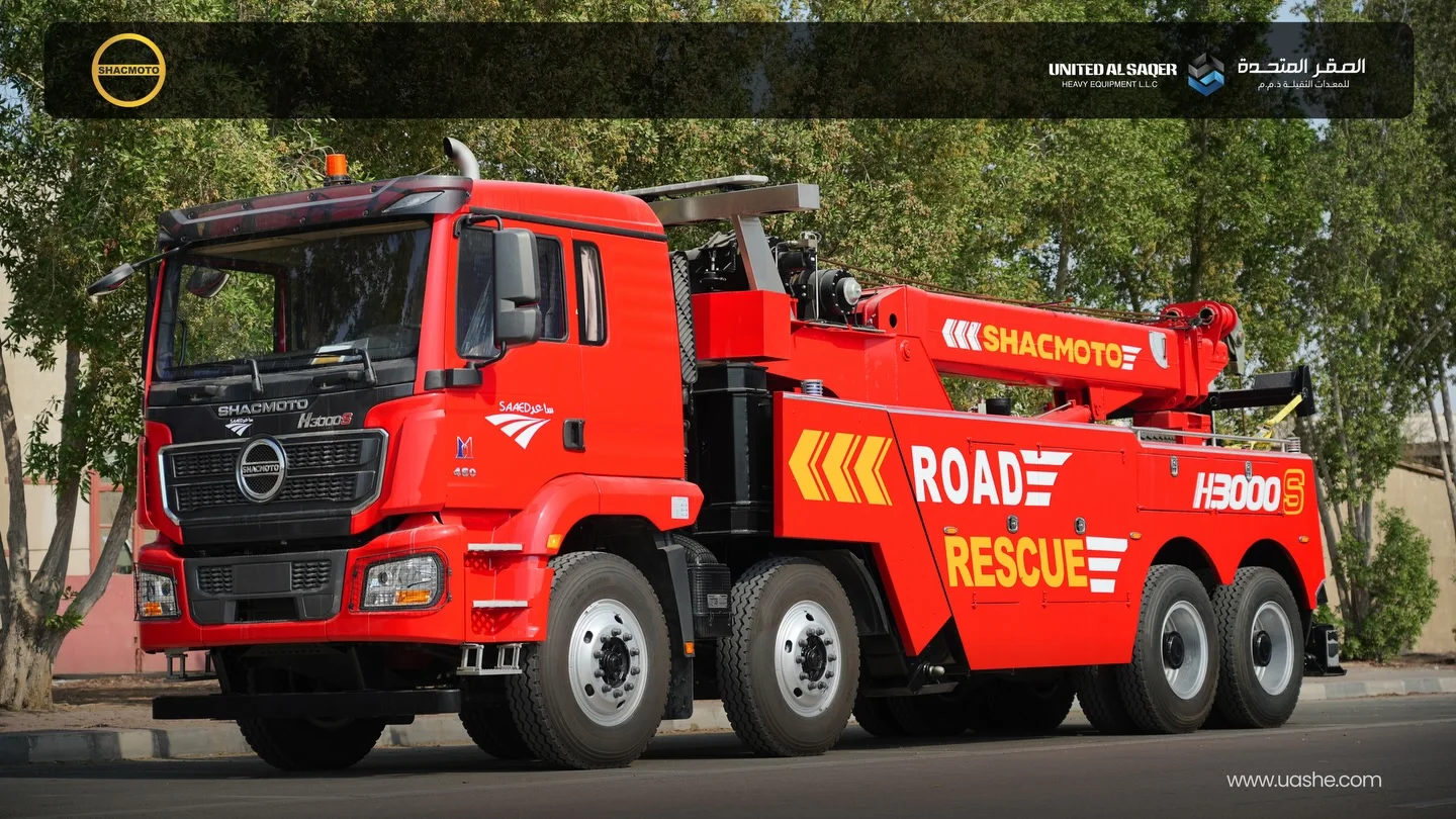 SHACMAN 8x4 Heavy Duty Tow Truck Crane 30ton 40ton Capacity Diesel ...