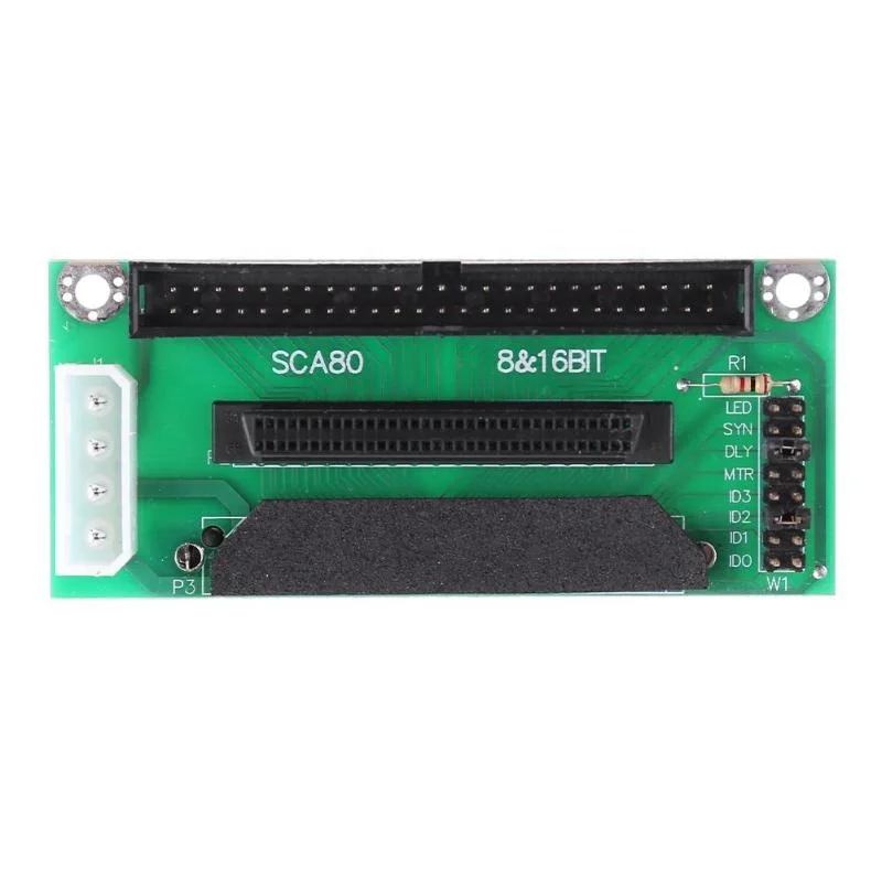 Sca 80 Pin To Scsi Hd68 Female Ide 50 Pin Male Hard Disk Adapter Buy Sca 80 Pin To 68 Scsi