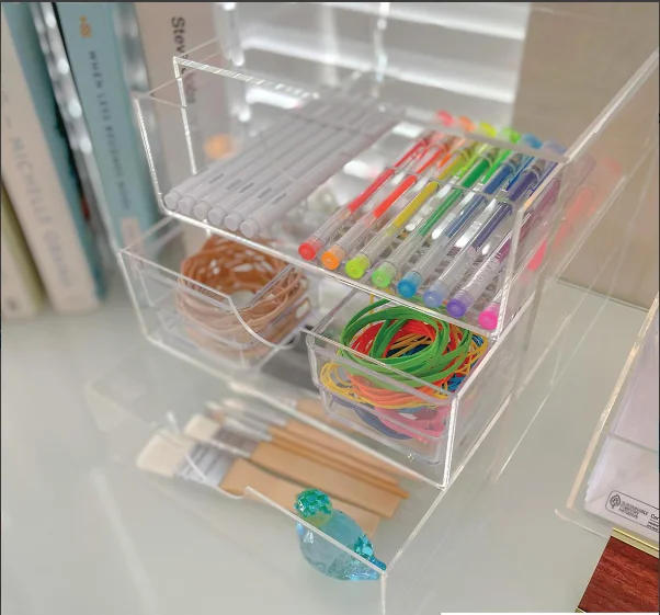 Custom Sized Transparent Acrylic Box - Eco-Friendly Storage