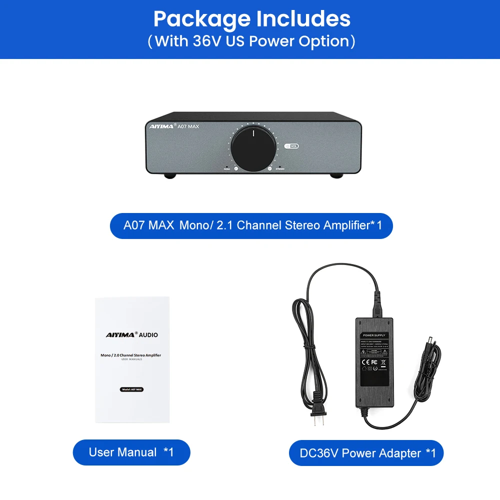 Amplificatore Audio TPA3255 – Stereo 300Wx2 O Mono 600W, Con Controllo Ventola E Guadagno Regolabile 26-36 DB - 3