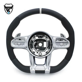 For Mercedes Benz A GLA B GLB C GLC E GLE CLS 2019-2023 custom sports model handle steering wheel modification ZC-809-P53-F