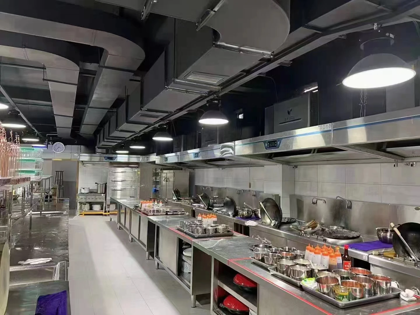 Commercial Kitchen Extractor, Wall, Stainless, Steel, LED - detail 50