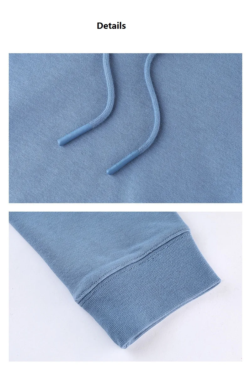 Fall Winter Plain Sweat Suits Cotton 2 Piece Pullover Hoodies Sweatpants Track Suit Private Label Tracksuit Casual Sweatsuit