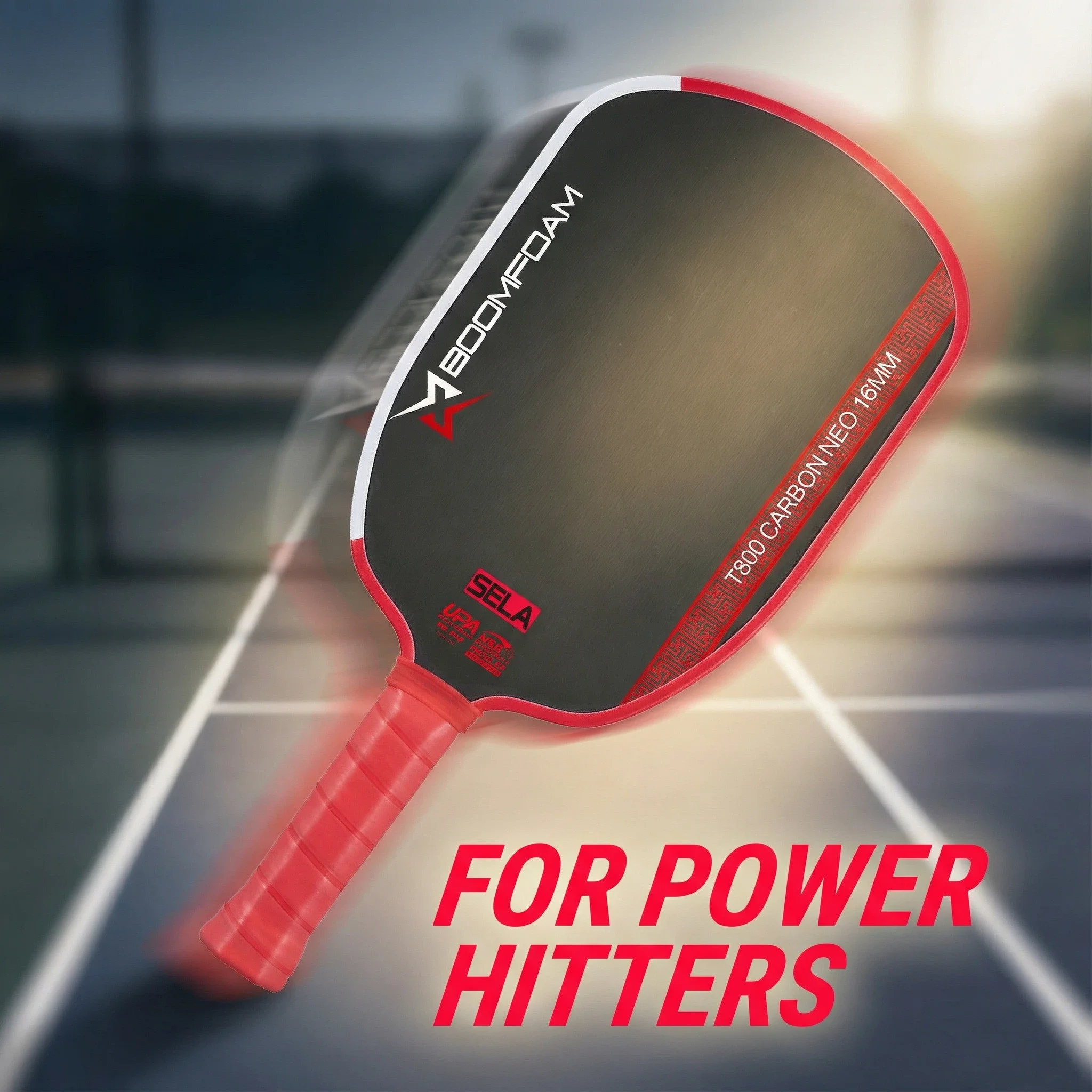 SELA BOOMFOAM EVA Power - T800 Pickleball Paddle (2026 GEN5)