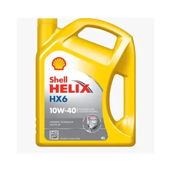 Shell Helix HX6 10W 40 Synthetic Car Oil the Best Choice for the Most Advanced and Demanding Car Engines