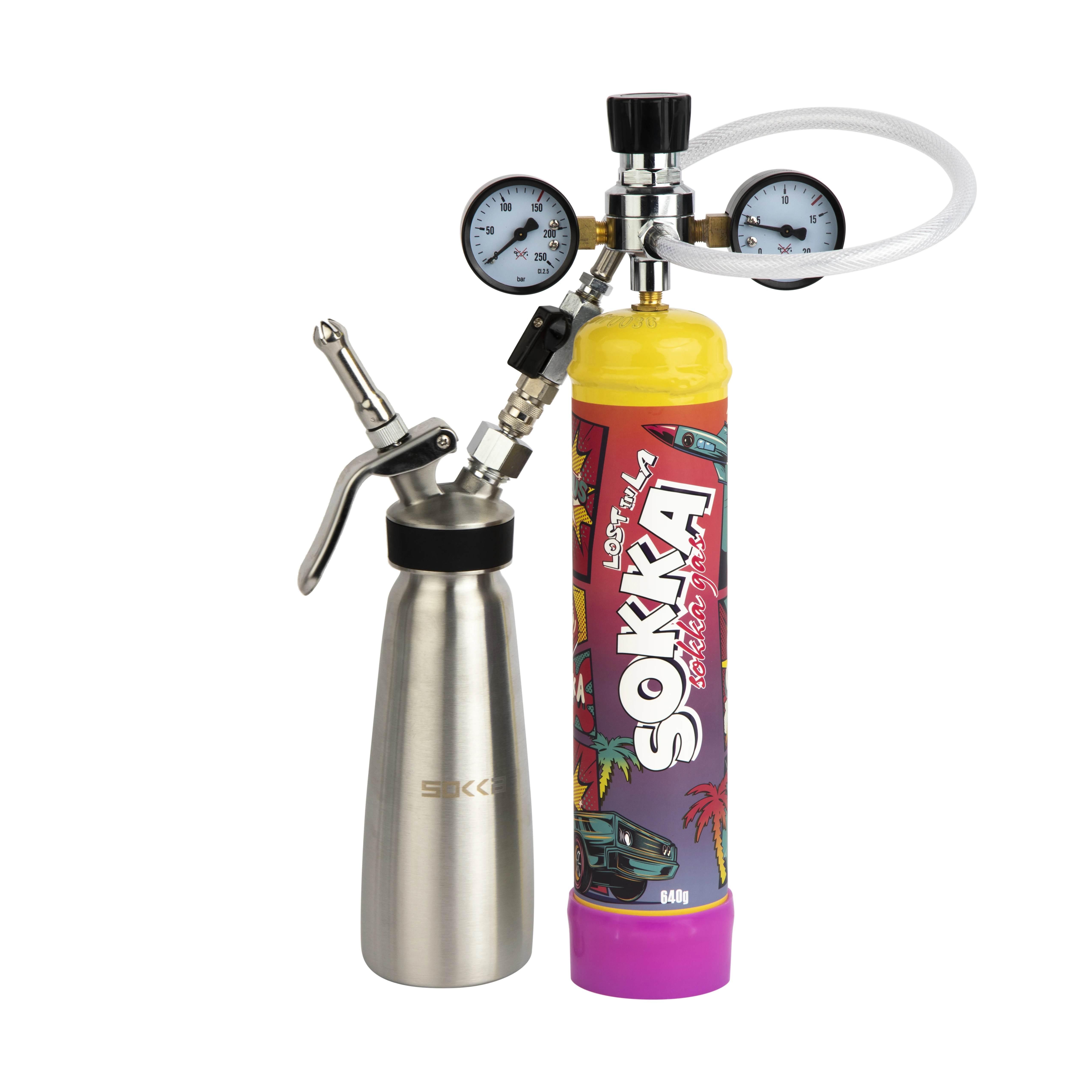 Sustainable Cream Chargers - Sokka 640g Whipped Cream Chargers