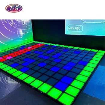 Popular Product Indoor Jumping Storm Interactive Game Activate Mega Grid