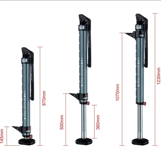 Best Selling Aluminum Multifunction Hydraulic Loader Long Jack Bottle Car Kit Tipper Seals 2 Pole Lifting Synchronous