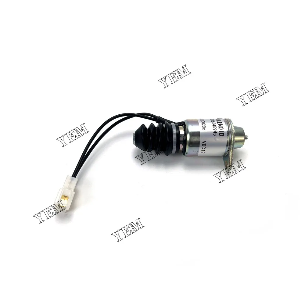 For Yanmar Diesel Engine 4TNE88 Shutdown Solenoid 129209-77950 HD46645945 4