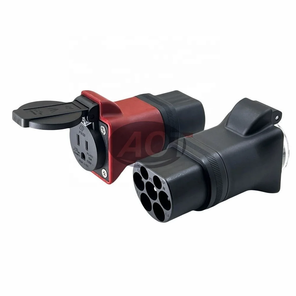 AOTAI Type2 to America 3pin Plug Adapter EV Adapter Type 2 male to Type B AC Charger eBike Scooter