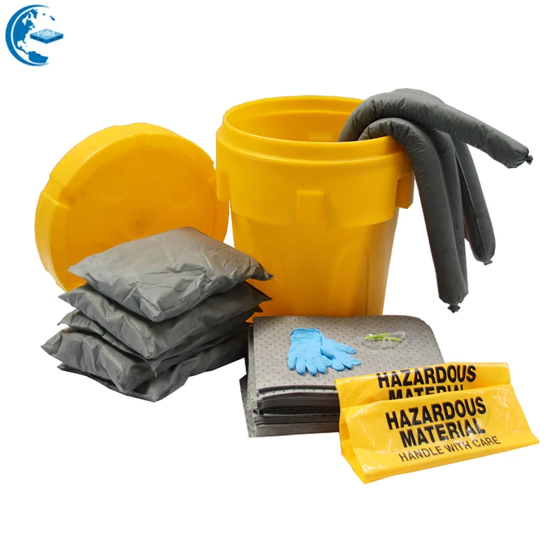 Max adsorption capacity Universal Spill Control and Spill Prevention Kits