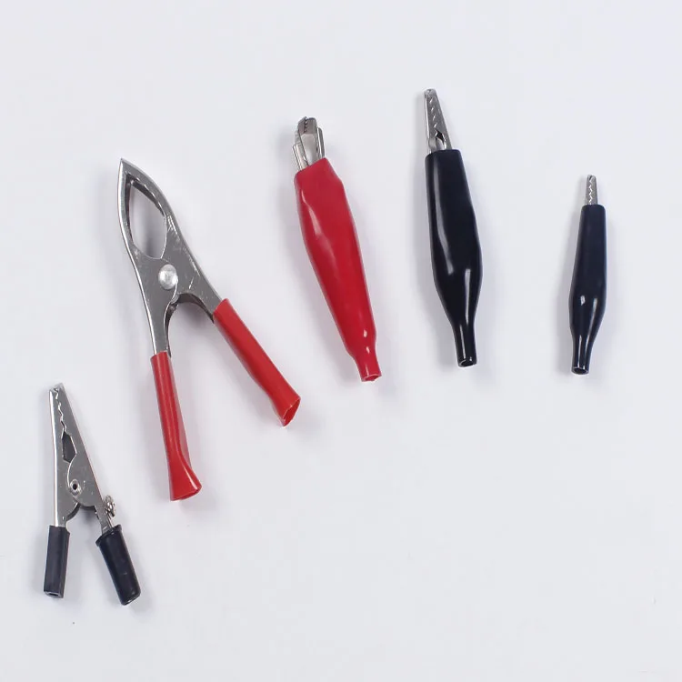 Набор электрических зажимов типа «крокодил» 28