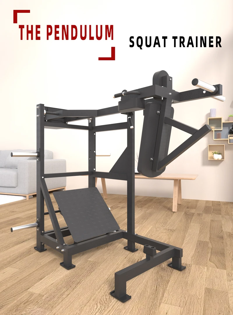 Pendulum Squat Verstelbaar Fitness Machine Pendulum Squat Machine Plate