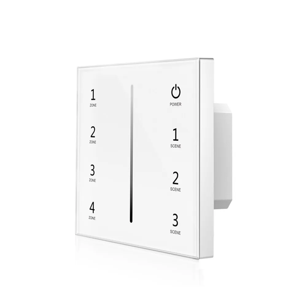010v Wifi Led Panel Dimmer 4 Zones Touch Lamp Dimmer For 010v
