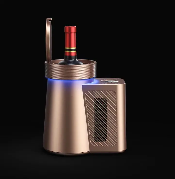 MAXSOME Wine Chiller Efficient Cooling for 750ml Bottles