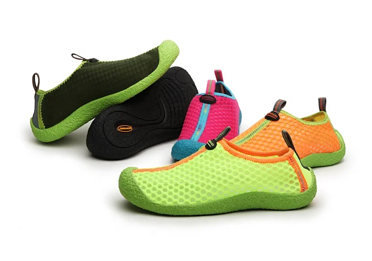 Женская летняя крутая сетчатая повседневная обувь HP1301 оранжевая