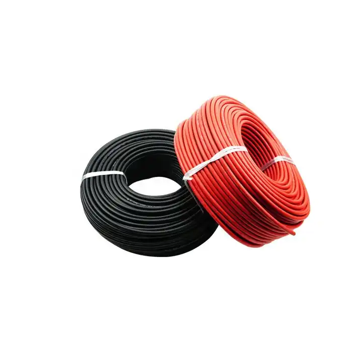 4 6 10mm Copper PV Solar Cable Wire UV Resistant Solar Extension Cable for Solar Panel System MPPT Controller