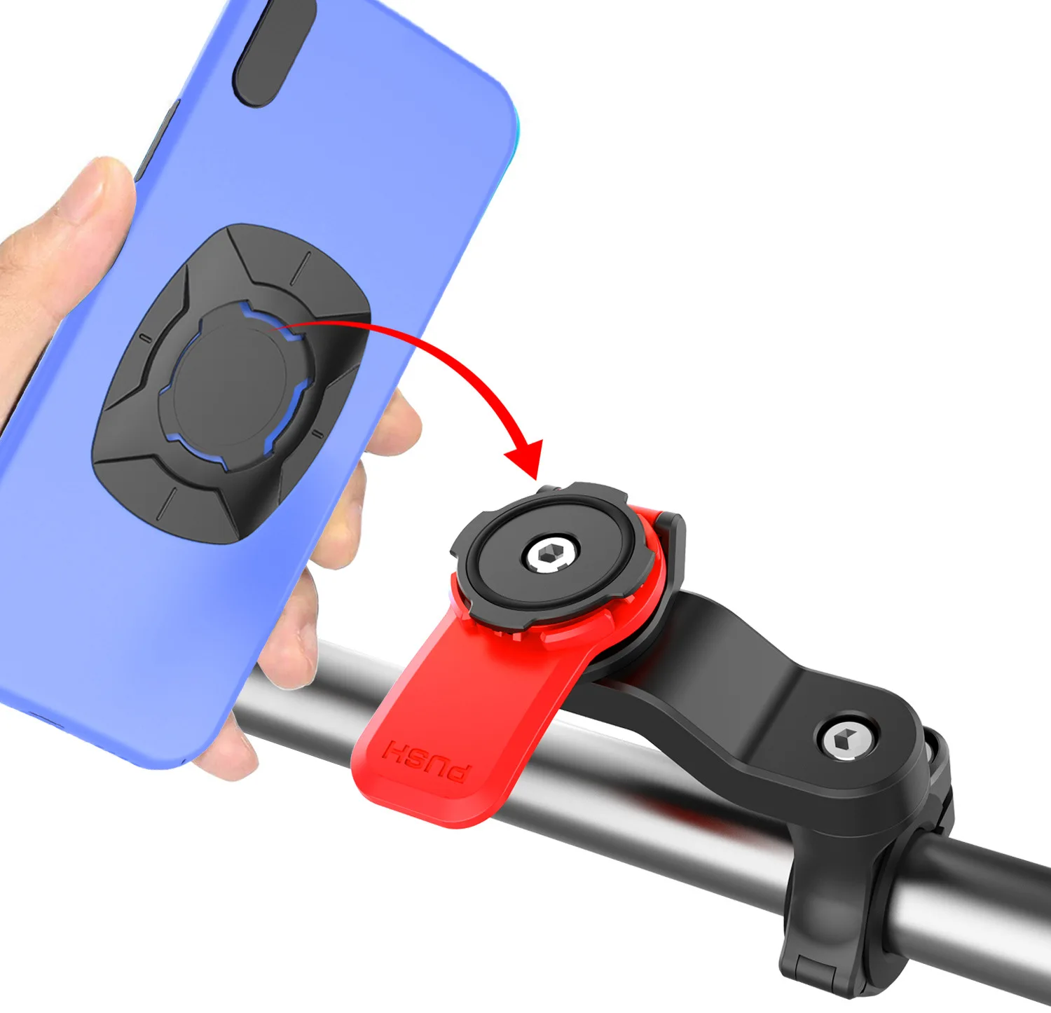 Magnetic handlebar deals phone mount