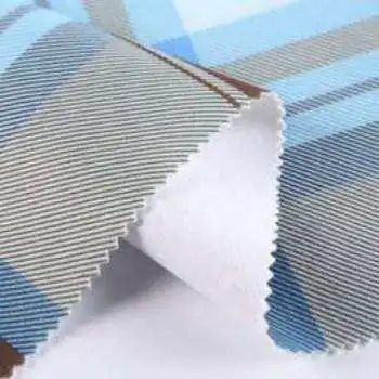 Customer's Designs Softly Touch Textile Printing Check Seta Fabric for Winter Coat