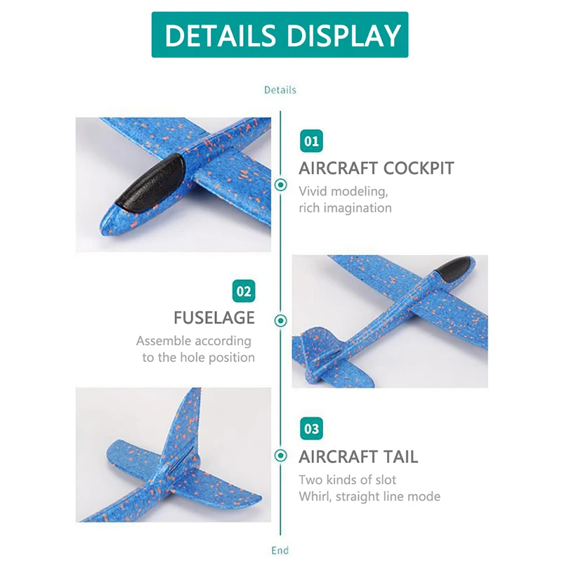 Flying Foam Airplanes Model Toy Large Size Epp Throwing Glider Foam Plane Toy For Kids Buy