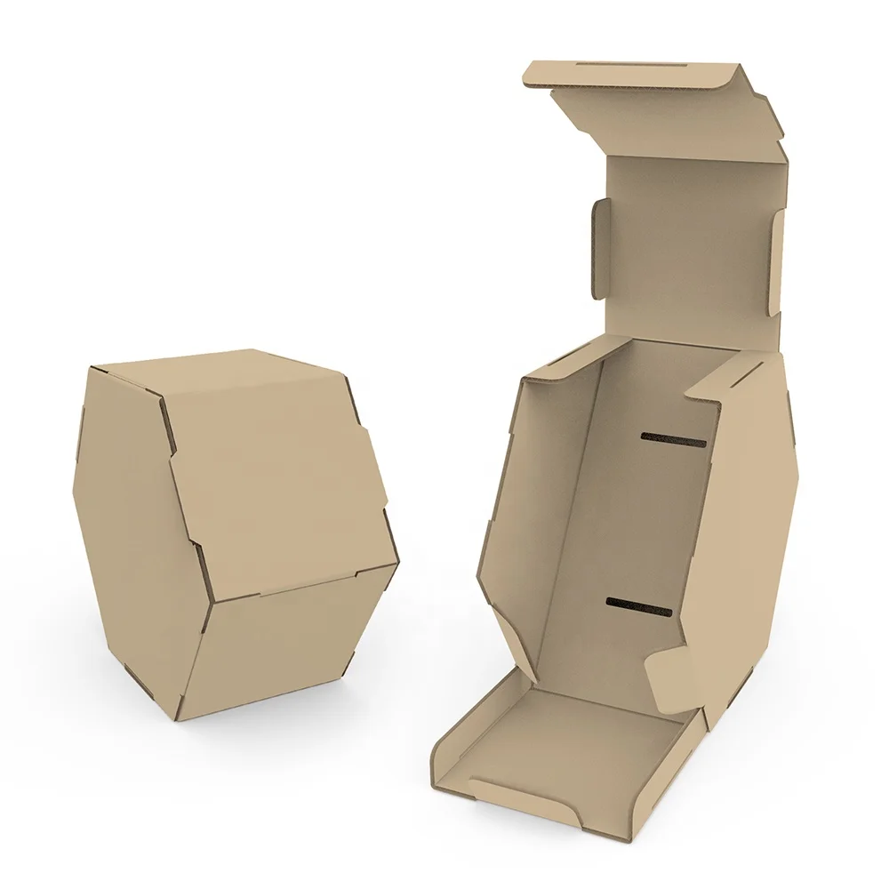 Seismo Package Custom High Quality Eco Friendly Packaging Corrugated Paper Box for Watch Box
