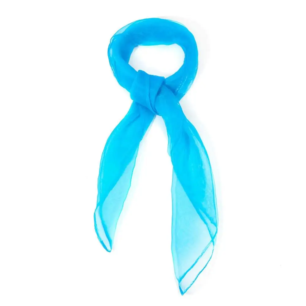 Gradient Small Scarf Dance Performance Props Kindergarten Colorful Gift Scarf
