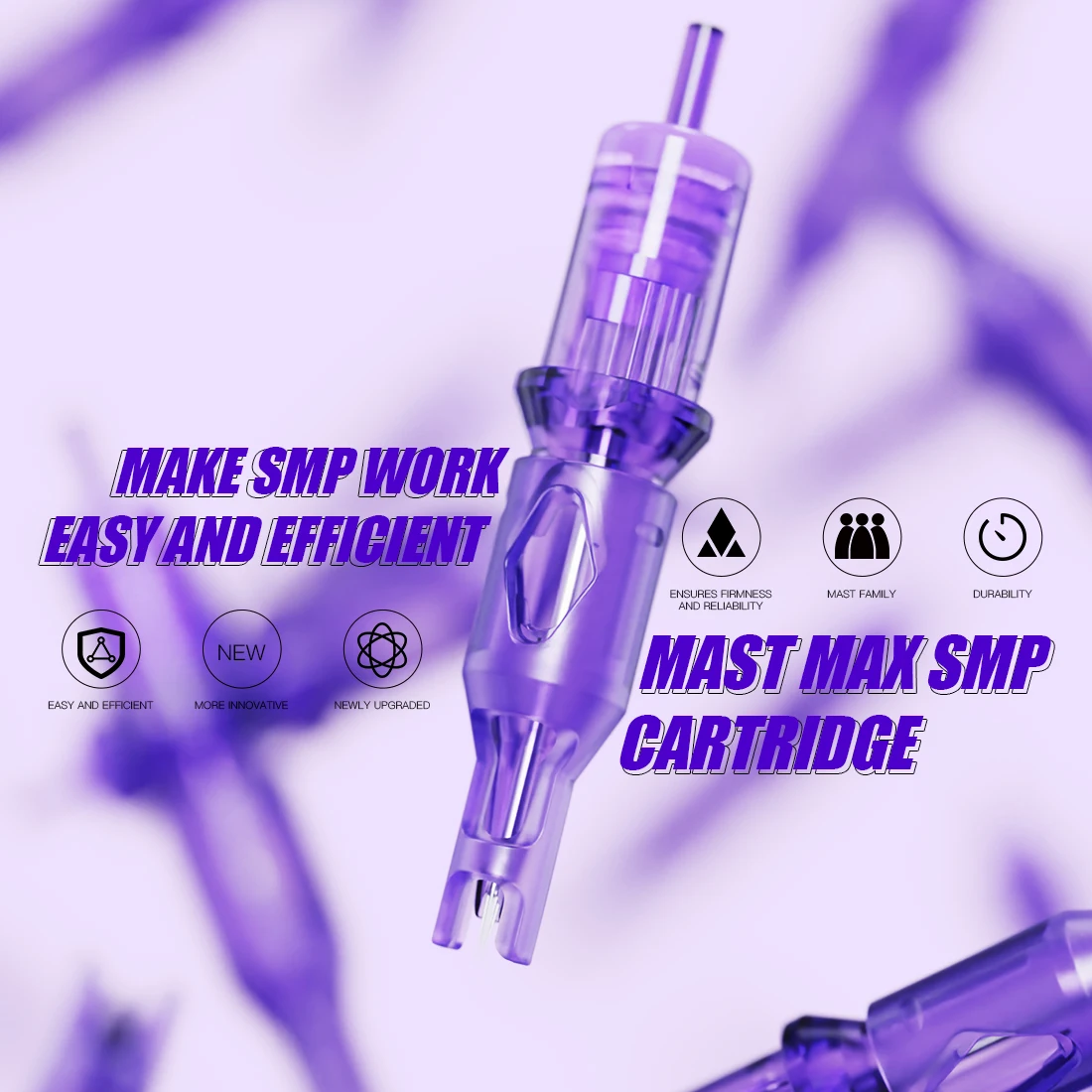Dragonhawk Mast Pro Max Custom Disposable Tattoo Cartridge Needles 5rl Sterilized Tattoo Needle Cartridge