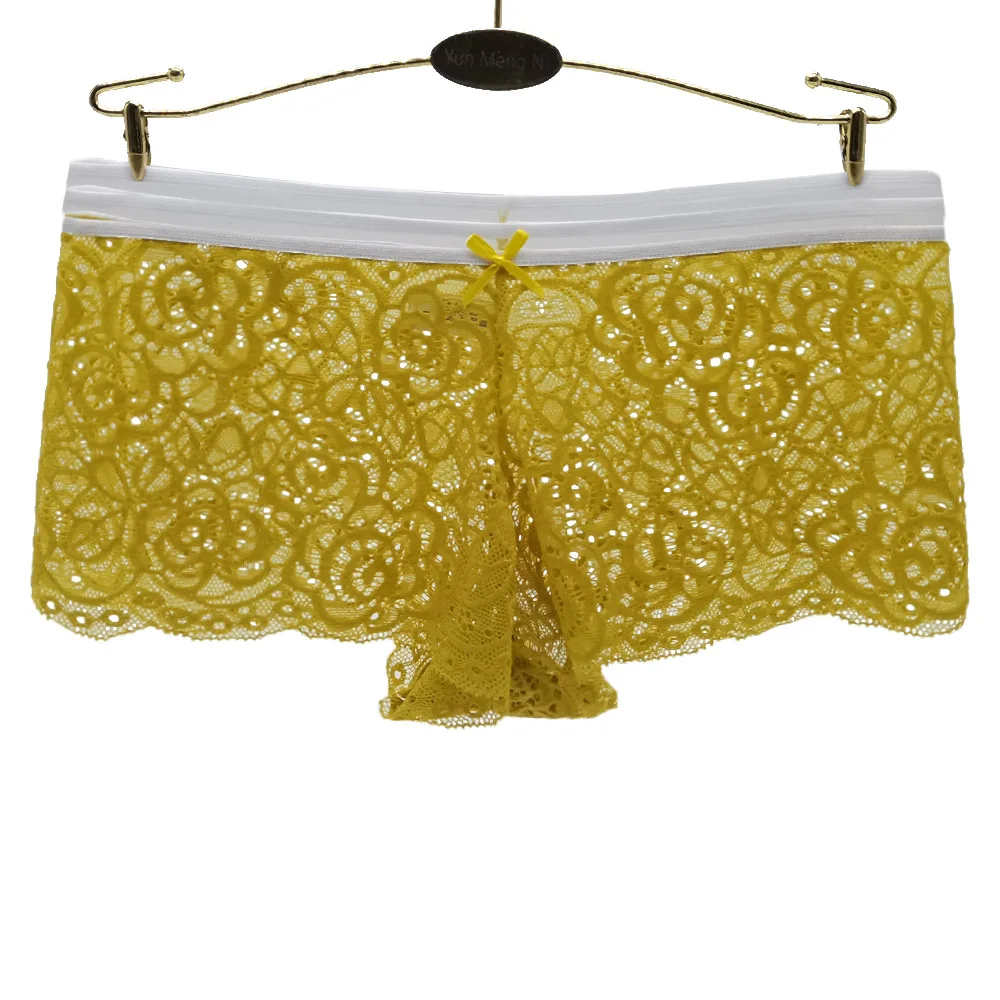 12 Pieces Per Pack Mix Colors Women Lace Boy Shorts Knickers Buy
