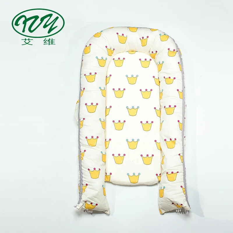 Новый Стиль Хлопок Обложка мягкий и дышащий портативный младенческой гнездо