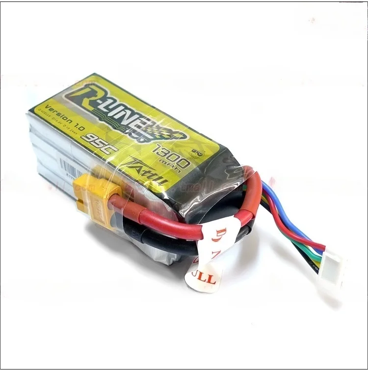 R line Gold brick V1.0 Traversal machine 1050/1300/1550mah Lipo battery 6S 22.2v 95C(xt60 plug)