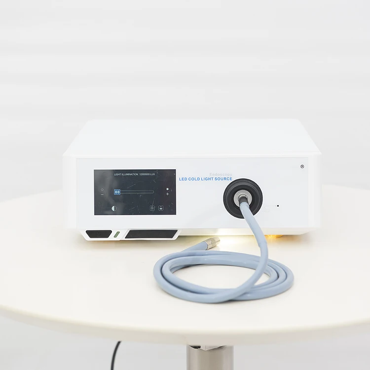 80W Cistoscopio Portátil Puro / Fuente de Luz Médica Led de Endoscopia Portátil Ent