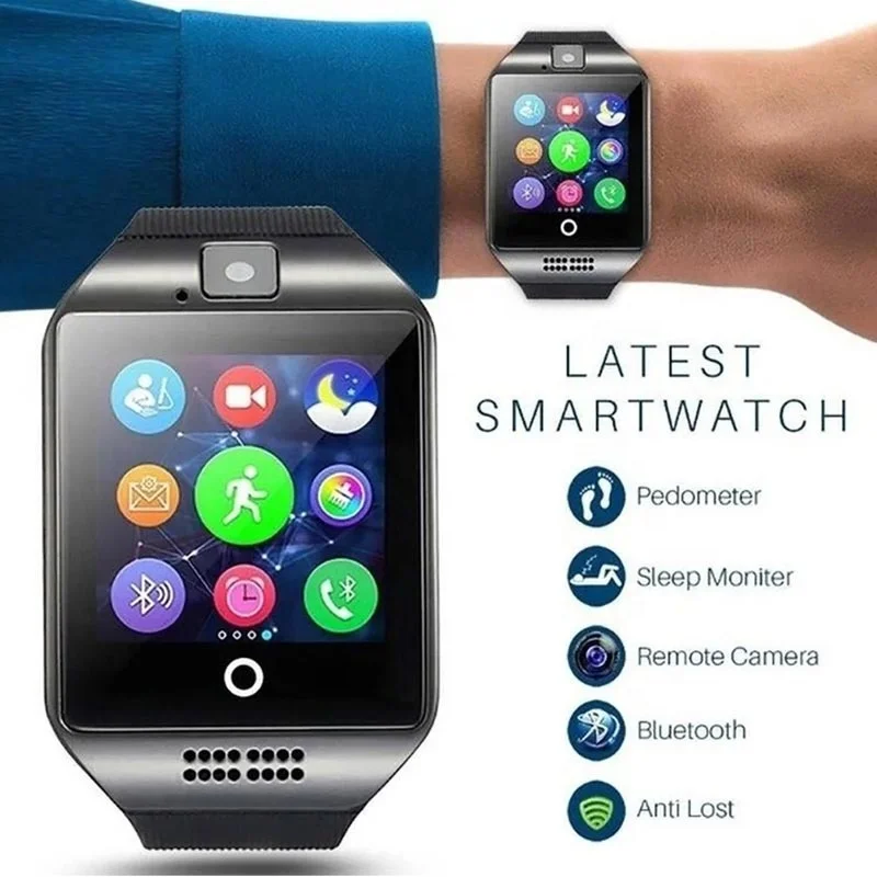 DZ09 Smart Watch Fitness Tracker HD Color Screen Bluetooth Smartwatch  Extra-Long Battery Life Sleep Monitor Watch for Men