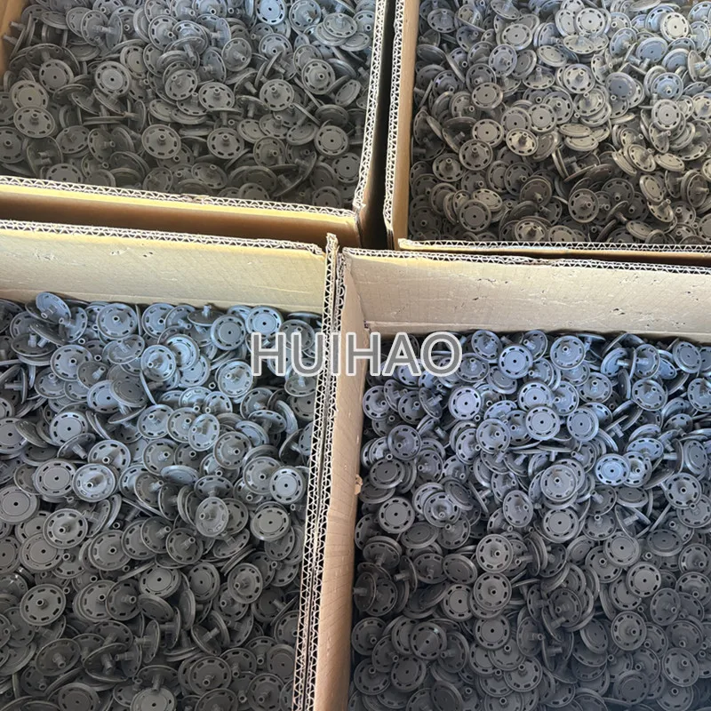 35mm Powder Actuated Plastic Insulation Washers With Drive Pins Copper