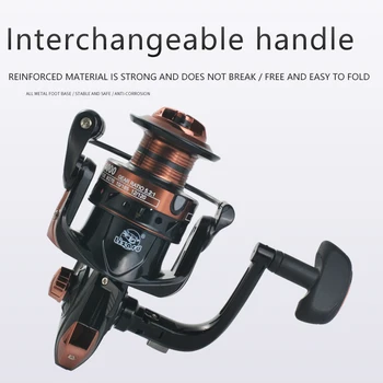 Lizard MT Spinning Reel with Full Metal Spool, 13 Bearings, 5.2:1
