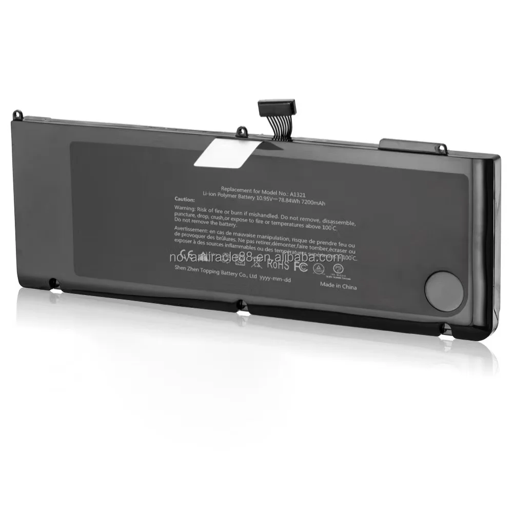 A1321 Mc723 A1382 A1286 A1321 Mc371 Replacement Laptop Battery 10.98v ...