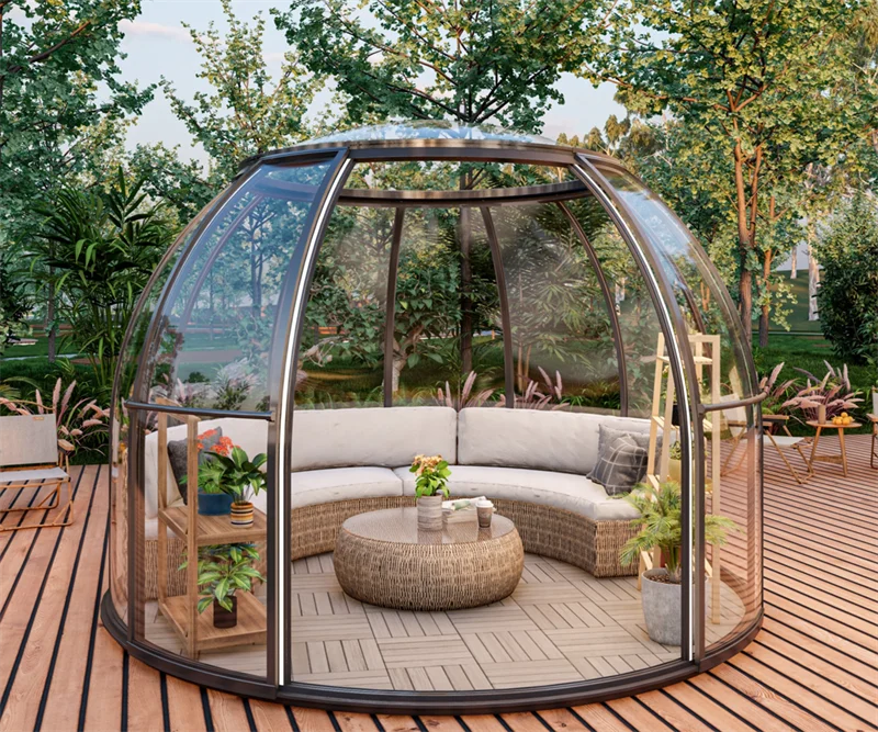 New Style Transparent Bubble Tent Room Camping Hotel Restaurant Tent Clear PC Dome House for Sale